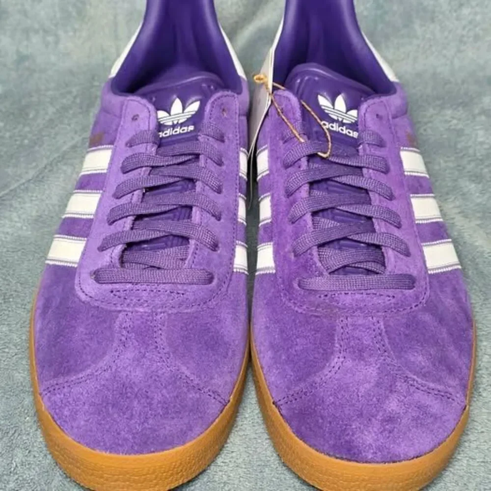 Adidas Gazelle Terrace Real Madrid Purple Shoes Men's 8.5 or Women's 9.5